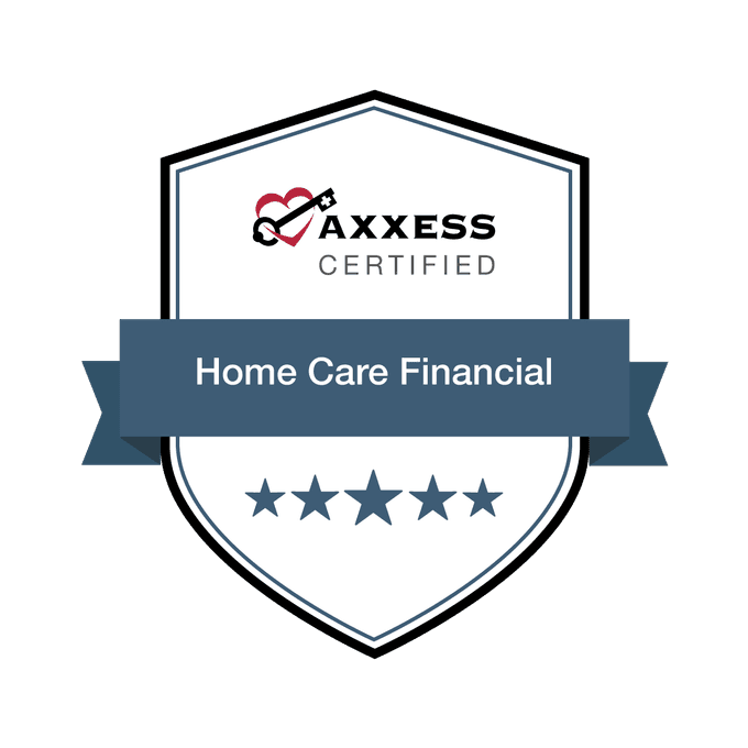 Home Care Financial Badge