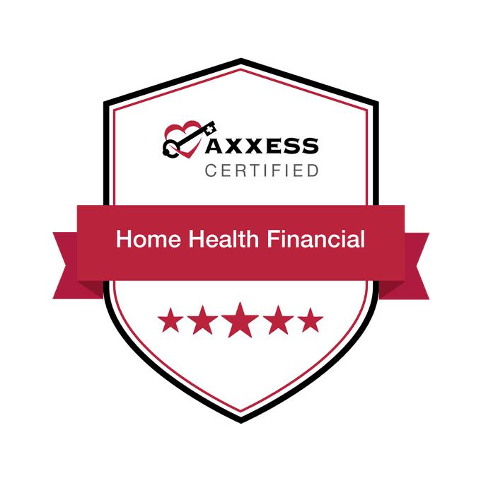 Home Health Financial Badge