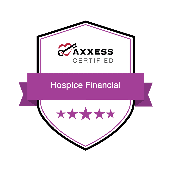 Hospice Financial Badge